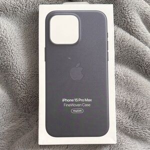 Apple iPhone 15 Pro Max FineWoven Case - Dark Gray